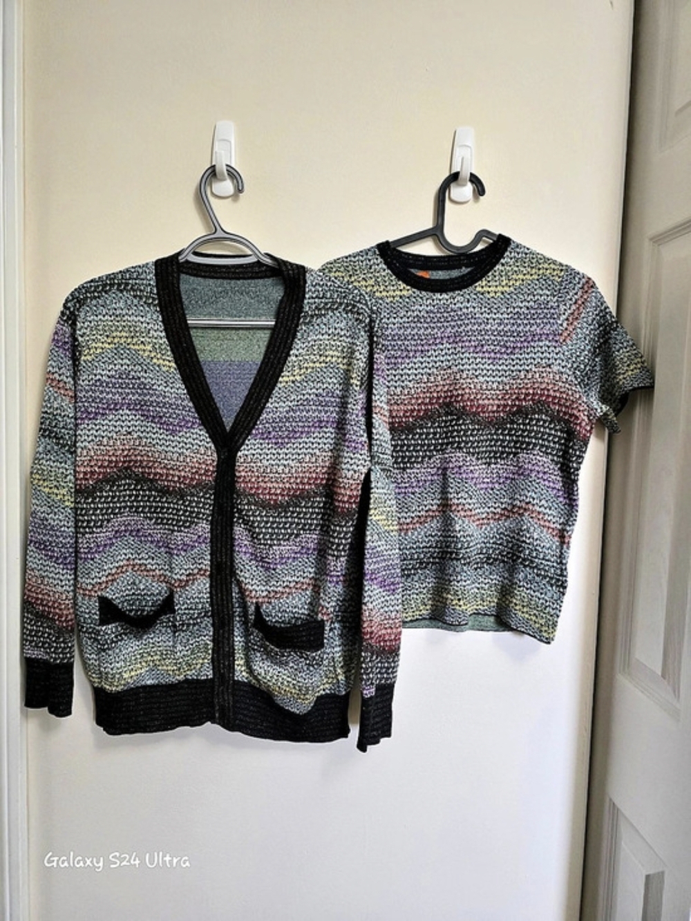 Missoni Multicolor Knit Three-Piece Set Size Small